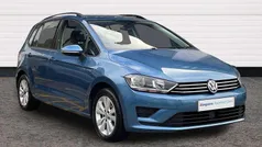 Blue Used 2015 VW Golf Sportsvan SE MPV | £7,989 (Fair price)
