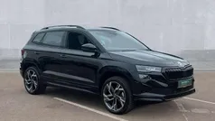 Black magic pearl effect Used 2025 Skoda Karoq SportLine SUV | £30,995 (Fair price)