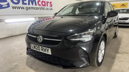 Used Vauxhall Corsa 75 HP (55 kW) 2020 Black Hatchback