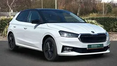 Moon white metallic black magic pearl effect Used 2025 Skoda Fabia Colour Edition Hatchback | £17,500 (Fair price)