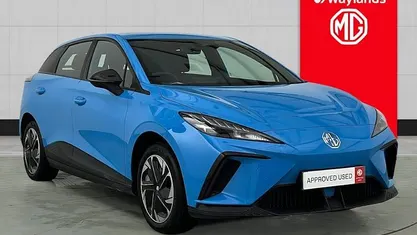 Used MG MG4 EV SE 150 kW (204 HP) 2024 Blue Hatchback