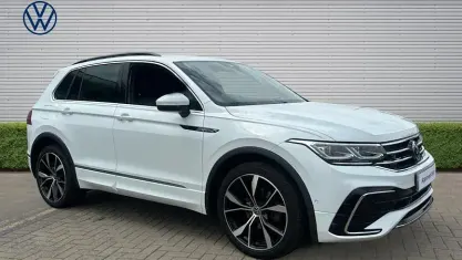 Used VW Tiguan R-line 150 HP (110 kW) 2023 White SUV
