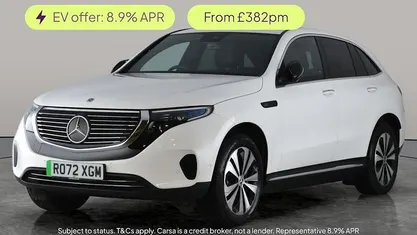 White Used 2022 Mercedes EQC400 SUV | £23,771 (Super price)