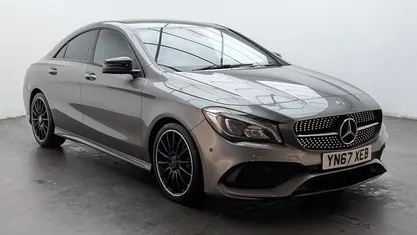 Grey Used 2017 Mercedes CLA180 AMG line Sedan | £12,750 (Fair price)