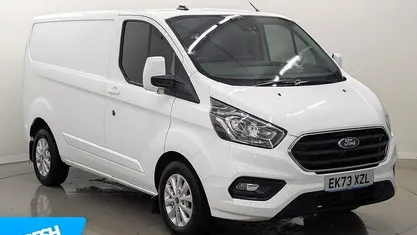 White Used 2023 Ford Transit Custom Limited Van | £20,990 (Fair price)