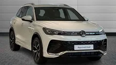 White New 2025 VW Tiguan R-line SUV | £37,490 (Fair price)