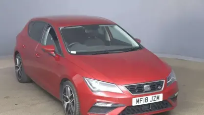 Used Seat Leon FR 125 HP (91 kW) 2018 Red Hatchback
