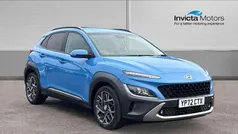 Dive blue gloss Used 2022 Hyundai Kona Premium SUV | £14,250 (Fair price)
