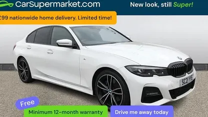 Used BMW 320 M Sport 190 HP (139 kW) 2021 White Sedan