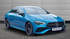 Blue Used 2024 Mercedes CLA180 AMG Line Premium Plus Sedan | £31,150 (Fair price)