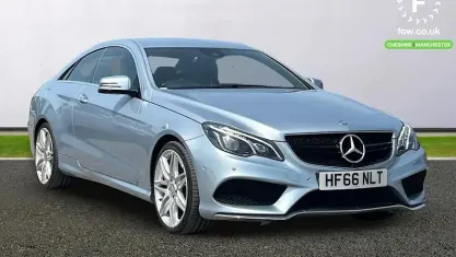 Usado Mercedes E200 Active 184 CV (135 kW) 2016 Plateado Coupe