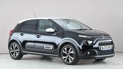 Used Citroën C3 PureTech 83 HP (61 kW) 2022 Black Hatchback