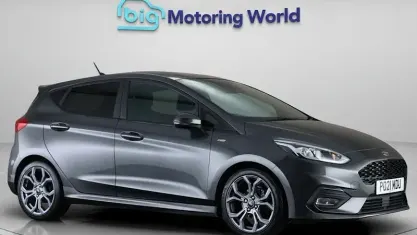 Used Ford Fiesta ST-Line 125 HP (91 kW) 2021 Grey Hatchback