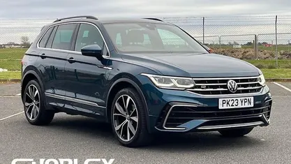 Used VW Tiguan R-line 150 HP (110 kW) 2023 Blue SUV
