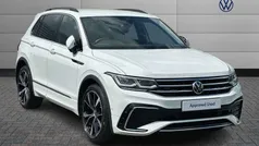 White Used 2021 VW Tiguan R-line SUV | £26,390 (Fair price)