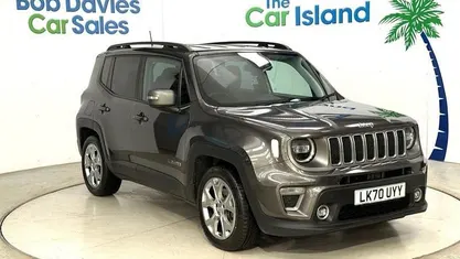 Grey Used 2020 Jeep Renegade Limited SUV | £15,250 (Fair price)