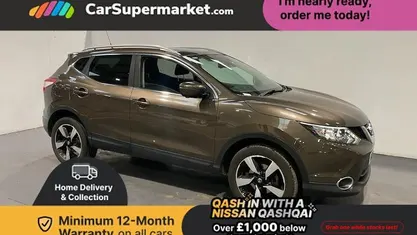 Bronze Used 2016 Nissan Qashqai N-Connecta SUV | £9,497 (Fair price)