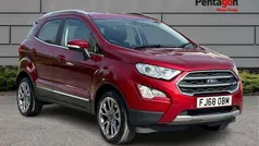 Red Used 2019 Ford Ecosport Titanium SUV | £12,295 (Fair price)