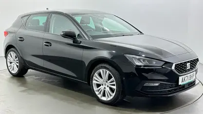 Used Seat Leon SE Dynamic 110 HP (80 kW) 2021 Black Hatchback