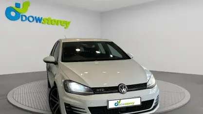 Used VW Golf VII GTD 184 HP (135 kW) 2014 White Hatchback