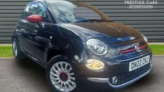 Black Used 2022 Fiat 500 Red Hatchback | £11,201 (Fair price)
