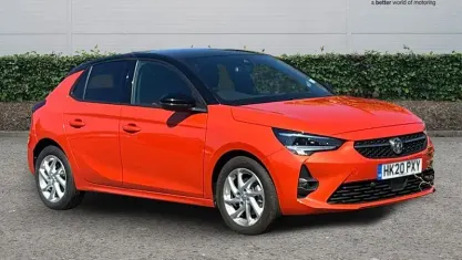 Used Vauxhall Corsa SRi 101 HP (74 kW) 2020 Orange Hatchback