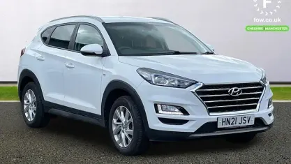 Gebraucht Hyundai Tucson SE 116 PS (85 kW) 2020 Weiß SUV