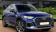 Blue Used 2022 Audi Q5 Sportback S-Line SUV | £33,980 (Good price)