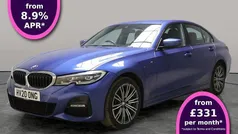 Blue Used 2020 BMW 330e M Sport Sedan | £21,337 (Fair price)