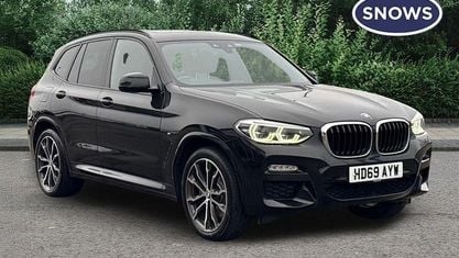 Begagnad BMW X3 M Sport 190 HK (139 kW) 2019 Svart SUV