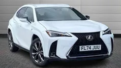 Fsport white Used 2024 Lexus UX 300h Sport Line SUV | £35,895 (Fair price)