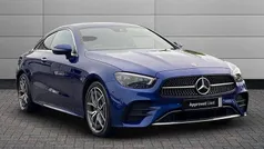 Blue Used 2020 Mercedes E220 AMG Line Premium Coupe | £24,950 (Fair price)