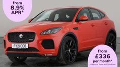 Red Used 2020 Jaguar E-Pace Chequered Flag SUV | £22,781 (Fair price)