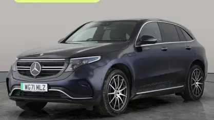 Used Mercedes EQC400 AMG line 300 kW (408 HP) 2022 Blue SUV