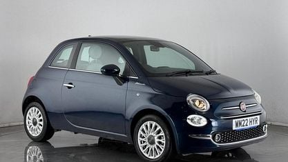 Używany Fiat 500 Dolcevita 69 KM (50 kW) 2022 Niebieski Hatchback