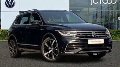 Black Used 2021 VW Tiguan R-line SUV | £22,250 (Fair price)