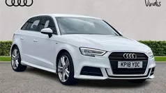 White Used 2018 Audi A3 S-Line Hatchback | £12,600 (Good price)