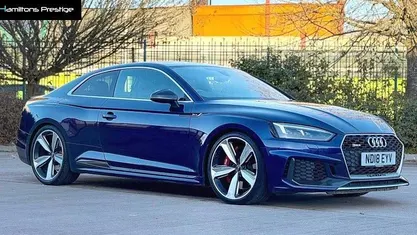 Blue Used 2018 Audi RS5 Comfort Coupe | £38,995 (Fair price)