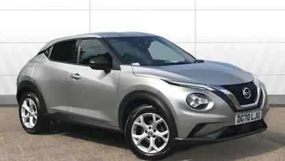 Used Nissan Juke N-Connecta 117 HP (86 kW) 2020 Silver SUV