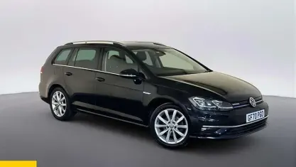 Used VW Golf VII GT 131 HP (96 kW) 2020 Black Estate