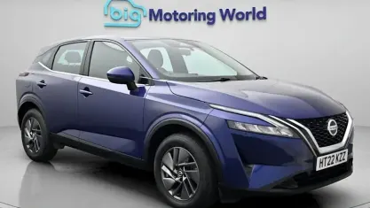Used Nissan Qashqai Acenta Premium 140 HP (102 kW) 2022 Blue SUV