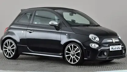Used Abarth 595C Turismo 167 HP (122 kW) 2021 Black Cabriolet