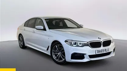 Used BMW 520 M Sport 190 HP (139 kW) 2019 White Sedan