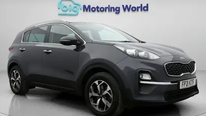 Used Kia Sportage 136 HP (100 kW) 2021 Grey SUV