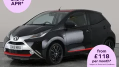 Black Used 2018 Toyota Aygo x-press Hatchback | £7,987 (Fair price)