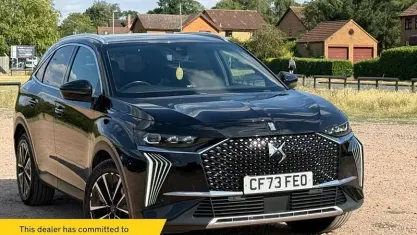Used DS Automobiles DS7 Crossback Rivoli 131 HP (96 kW) 2023 Black SUV