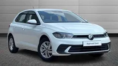 White Used 2021 VW Polo Life Hatchback | £14,395 (Fair price)