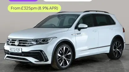 Used VW Tiguan R-line 150 HP (110 kW) 2022 White SUV