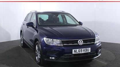 Second-hand VW Tiguan Match 150 CP (110 kW) 2019 Albastru SUV