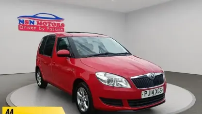 Used Skoda Roomster SE 105 HP (77 kW) 2014 Red MPV